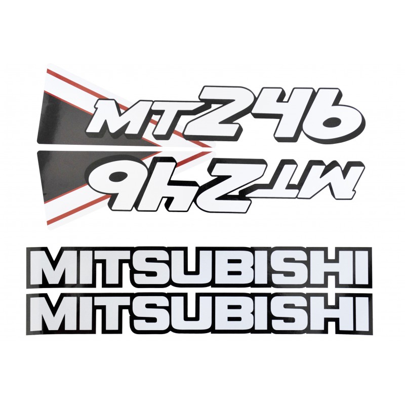 tous les produits - Autocollants Mitsubishi MT246