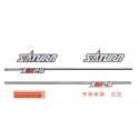 Cost of delivery: Kubota Saturn X-24 stickers