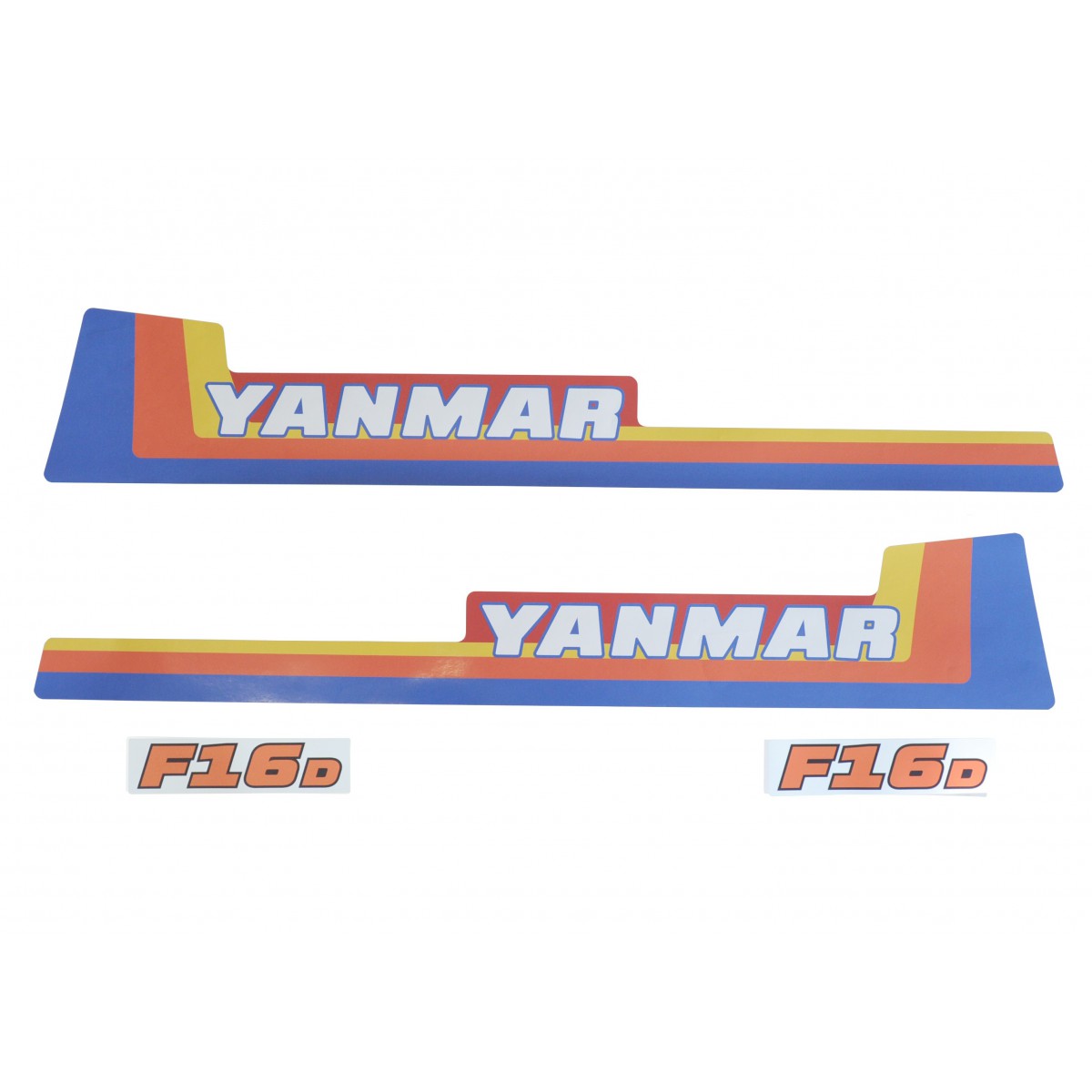 Yanmar F16D Stickers