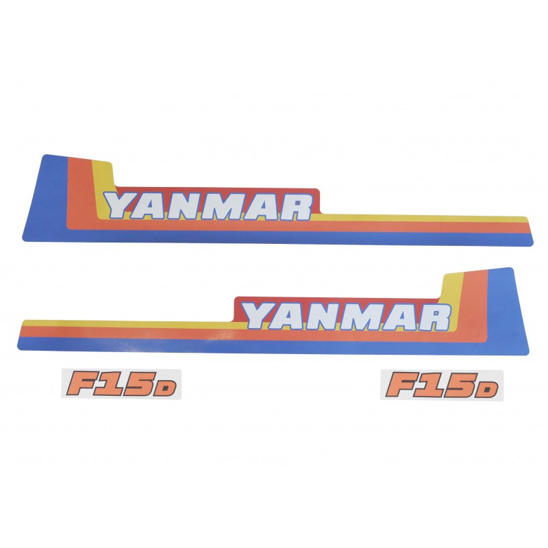 alle produkte  - Yanmar F15D Aufkleber
