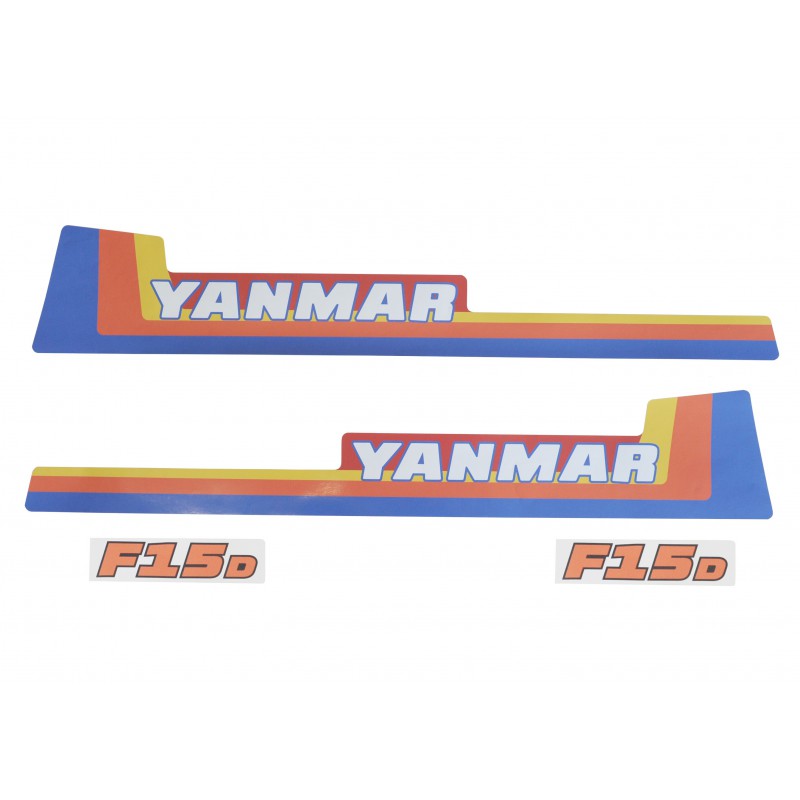 stickers - Yanmar F15D Stickers