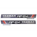 Cost of delivery: Yanmar AF24 MARK III Aufkleber