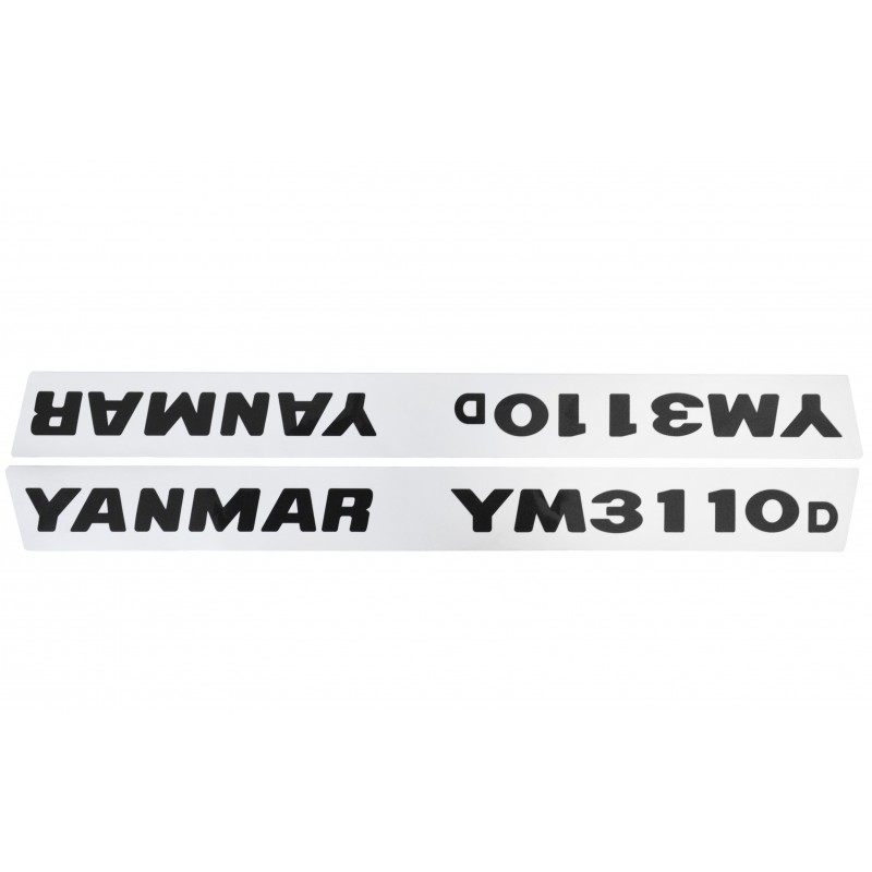 alle produkte  - Aufkleber (2 Stück) Yanmar YM3110D