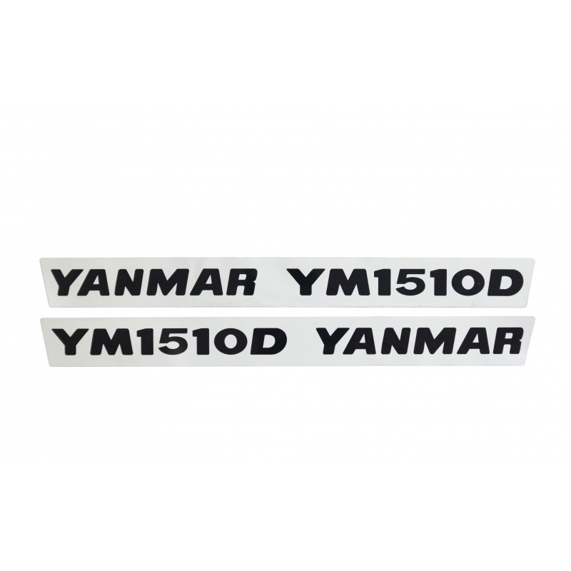 alle produkte  - Aufkleber (2 Stück) Yanmar YM1510D
