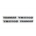 Cost of delivery: Samolepky Yanmar YM1510D