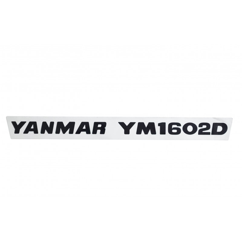 autocollants - Autocollant Yanmar YM1602D