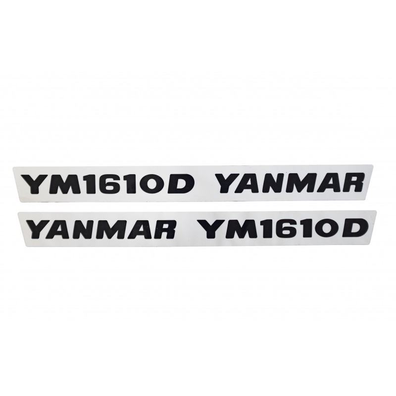 all products  - Aufkleber (2 Stück) Yanmar YM1610D