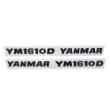 Cost of delivery: Aufkleber (1) Yanmar YM1610D
