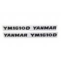 Cost of delivery: Pegatinas (2 uds) Yanmar YM1610D