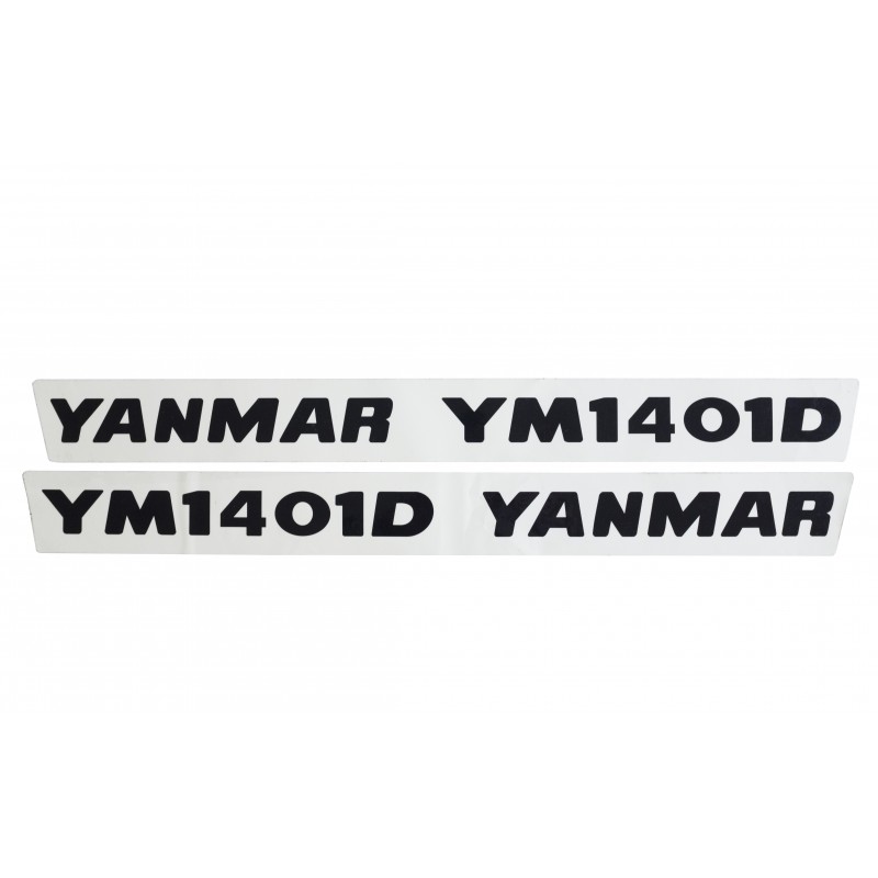 all products  - Aufkleber (2 Stück) Yanmar YM1401D