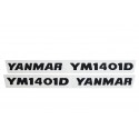 Cost of delivery: Pegatinas (2 uds) Yanmar YM1401D