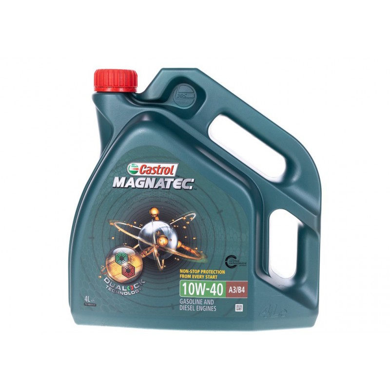 oleje smary - Castrol Magnetic 10W40 A3/B4 - 4 l