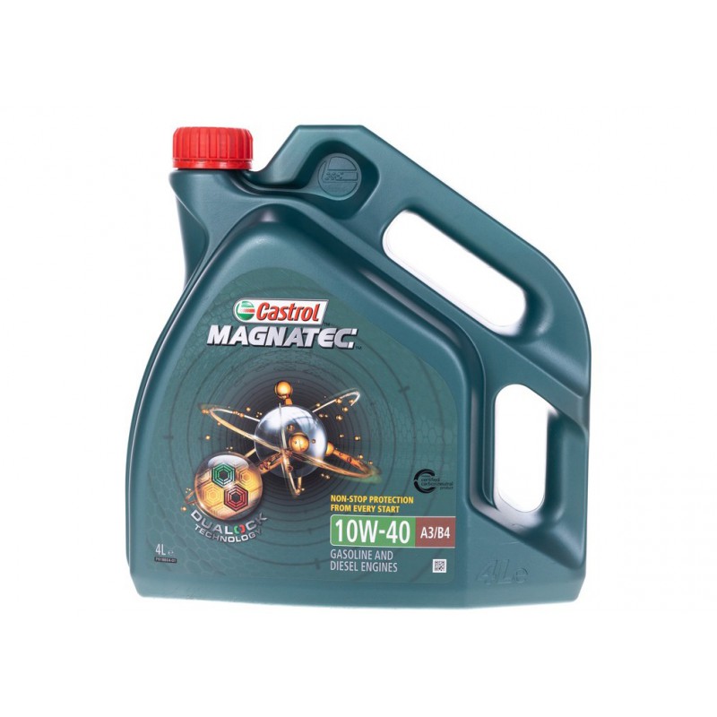 oleje  - Castrol Magnetic 10W40 A3/B4 - 4 l