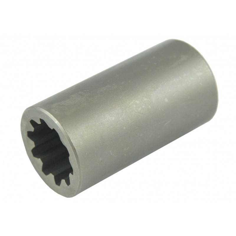 sleeves - Bushing 51 x 27 mm, 10T, bushing with cutter, drive shaft connector Iseki SF300, SF330, TS1910, TE3210, TE4350, TM3125AHL