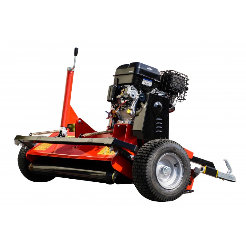 atv petrol lawn mowers - Flail mower ATVE 120, for ATV QUAD - Briggs&Stratton