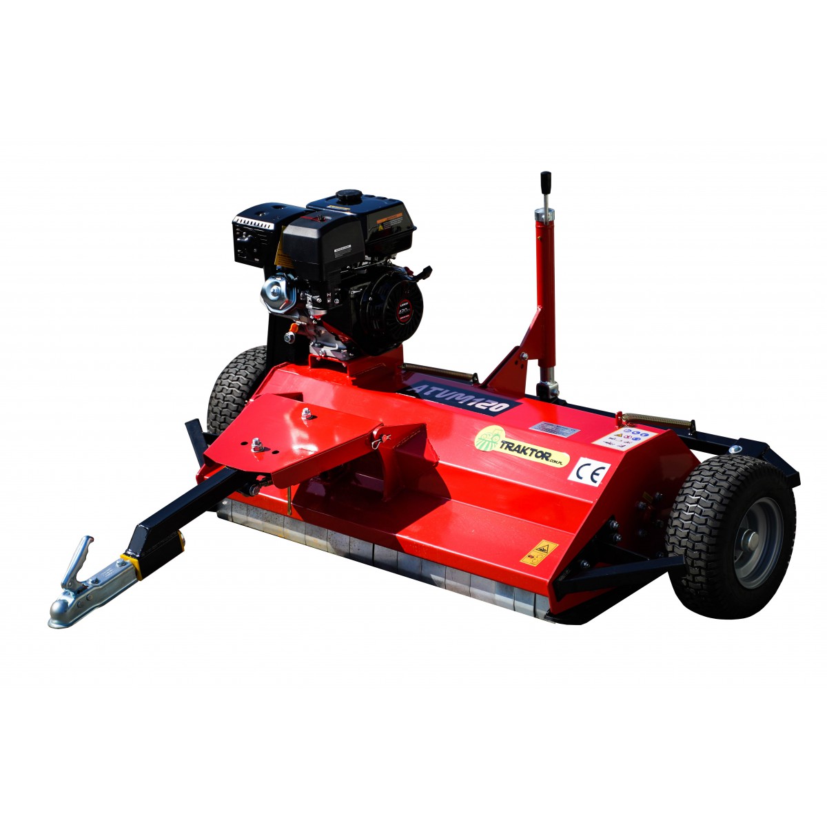 Flail mower ATVM 120, for ATV QUAD - Loncin engine