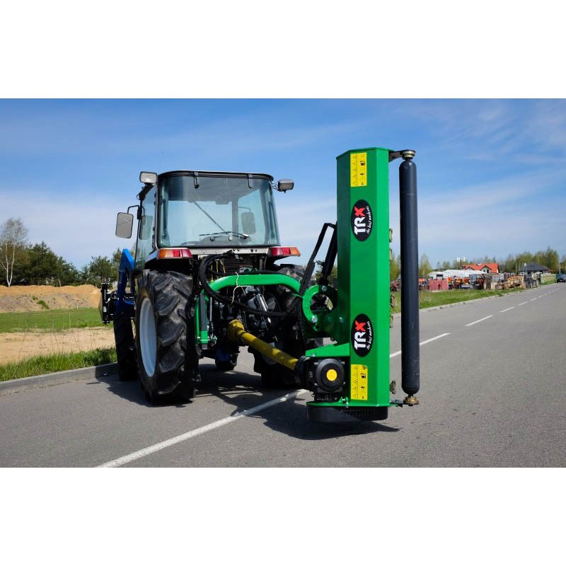 Flail mower on the AGL 125 TRX arm