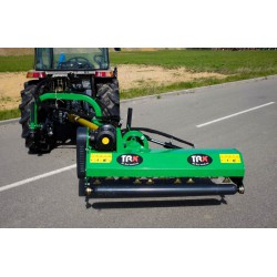 Flail mower on the AGL 125 TRX arm