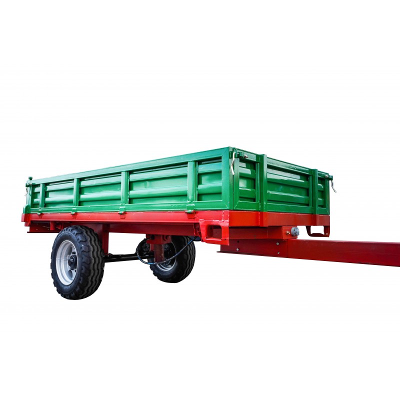 trailers - Single-axle agricultural trailer 3T (310 x 160 x 40 cm) with 4FARMER tipper