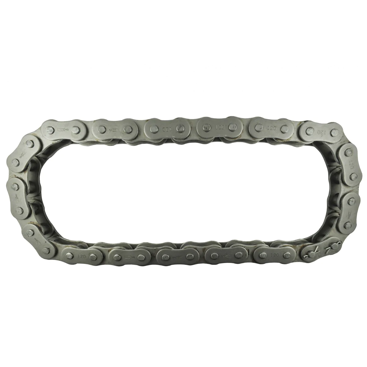 Chaîne pour motobineuse Kubota KRX182SP, 1290 mm Kubota L4508-4708, No.120, 17 maillons