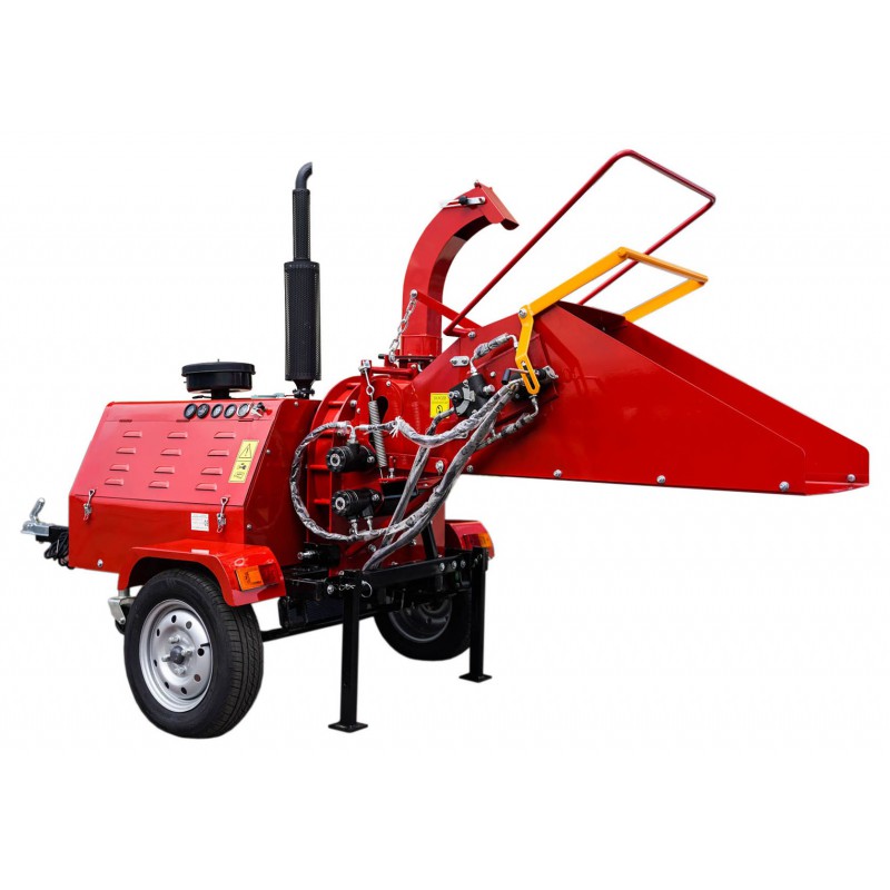 agricultural machinery - DWC-40 HD 4FARMER petrol disc chipper - 40KM