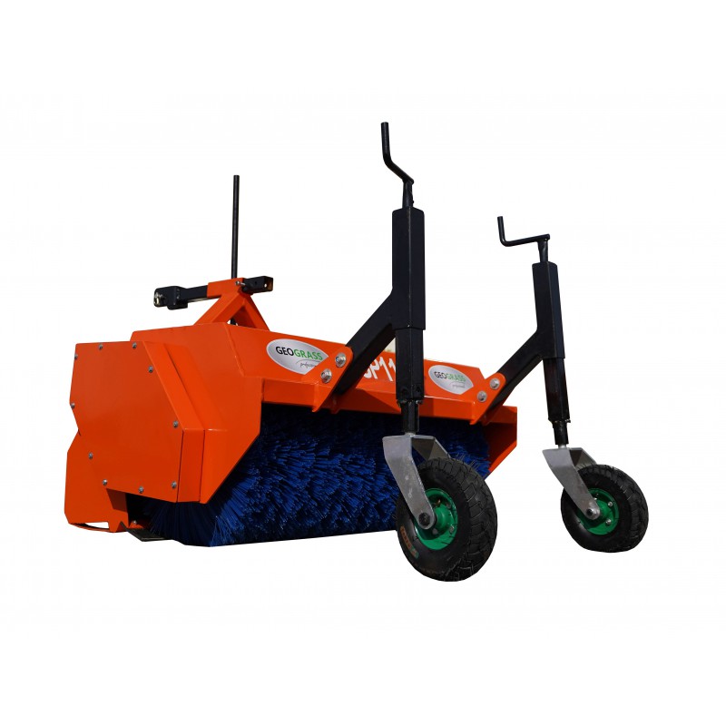 municipal machinery - SP115 sweeper for Geograss tractor