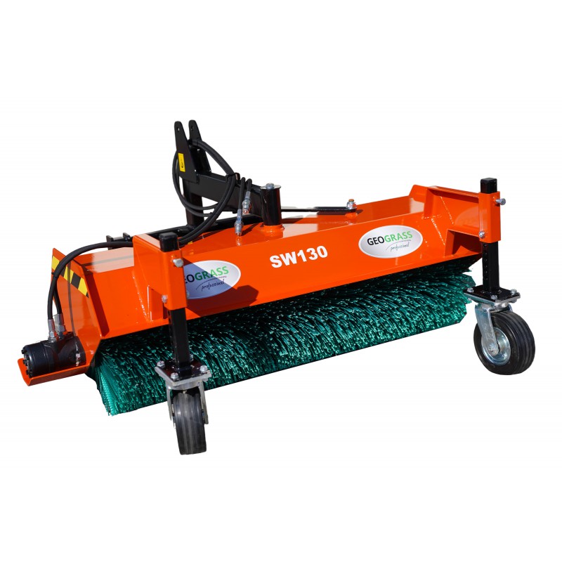 municipal machinery - Sweeper SW130 for tractor without basket Geograss