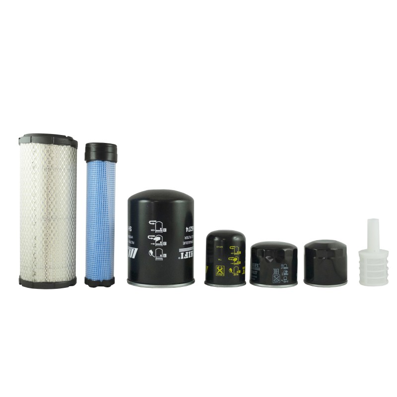 juegos de filtros - Juego completo de filtros para John Deere 3036E motor Yanmar 3TNV88-KJPT