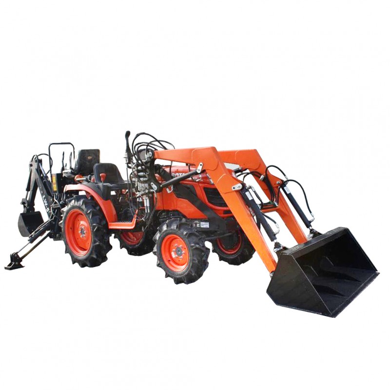 new kubota - Kubota B2420 4x4 - 24KM + LAD-3 TUR front loader + excavator for LW-5 4FARMER tractor