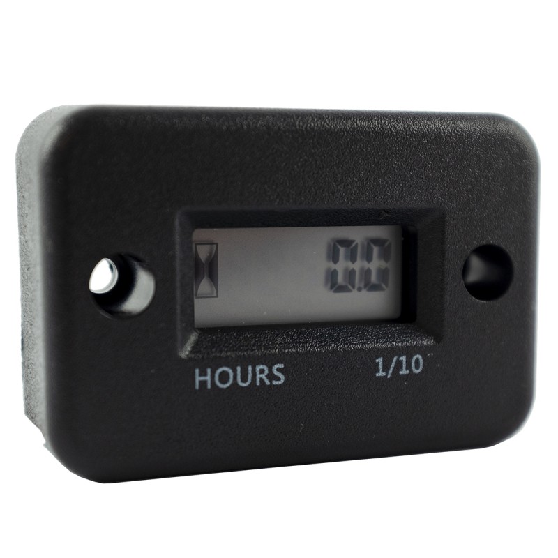 Parts_for_Japanese_mini_tractors - Hour meter, electronic, universal work time counter