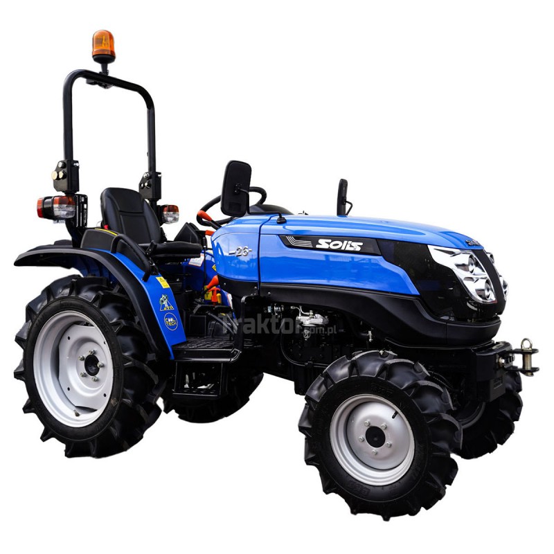 tractors - Solis S 26 4 x 4 - 24.5 HP agricultural wheels