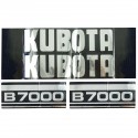 Cost of delivery: Kubota B7000 Aufkleber