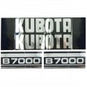 Cost of delivery: Nálepky Kubota B7000