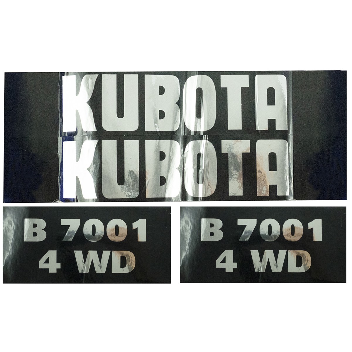 Kubota B7001 4WD pegatinas