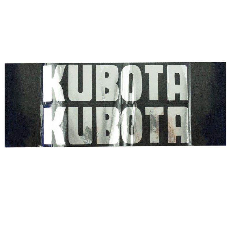 Parts_for_Japanese_mini_tractors - Stickers Kubota B, Kubota B5000, B5001, B6000, B6001, B7000, B7001