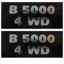 Cost of delivery: Kubota B5000 4WD Stickers