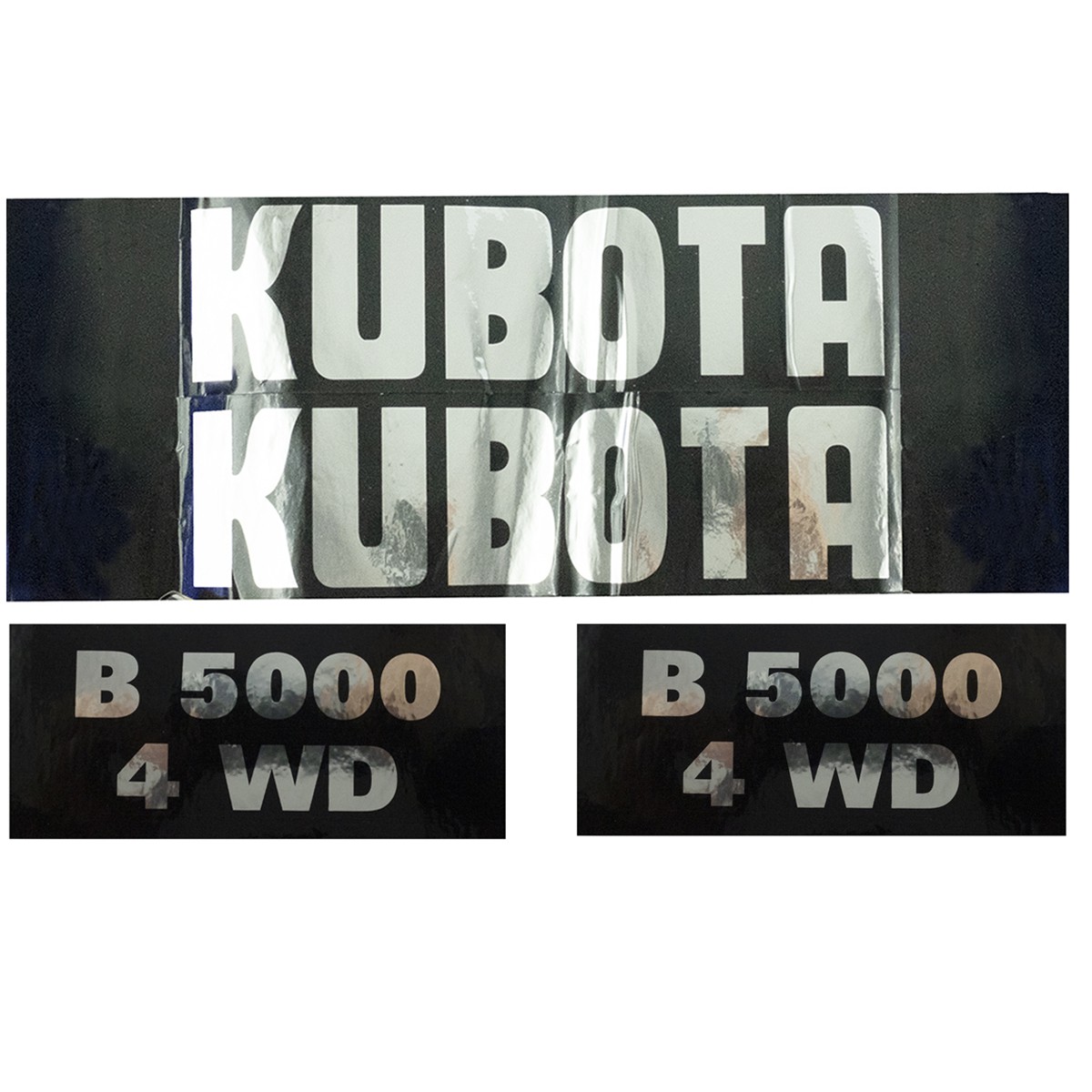 Autocollants Kubota B5000 4WD