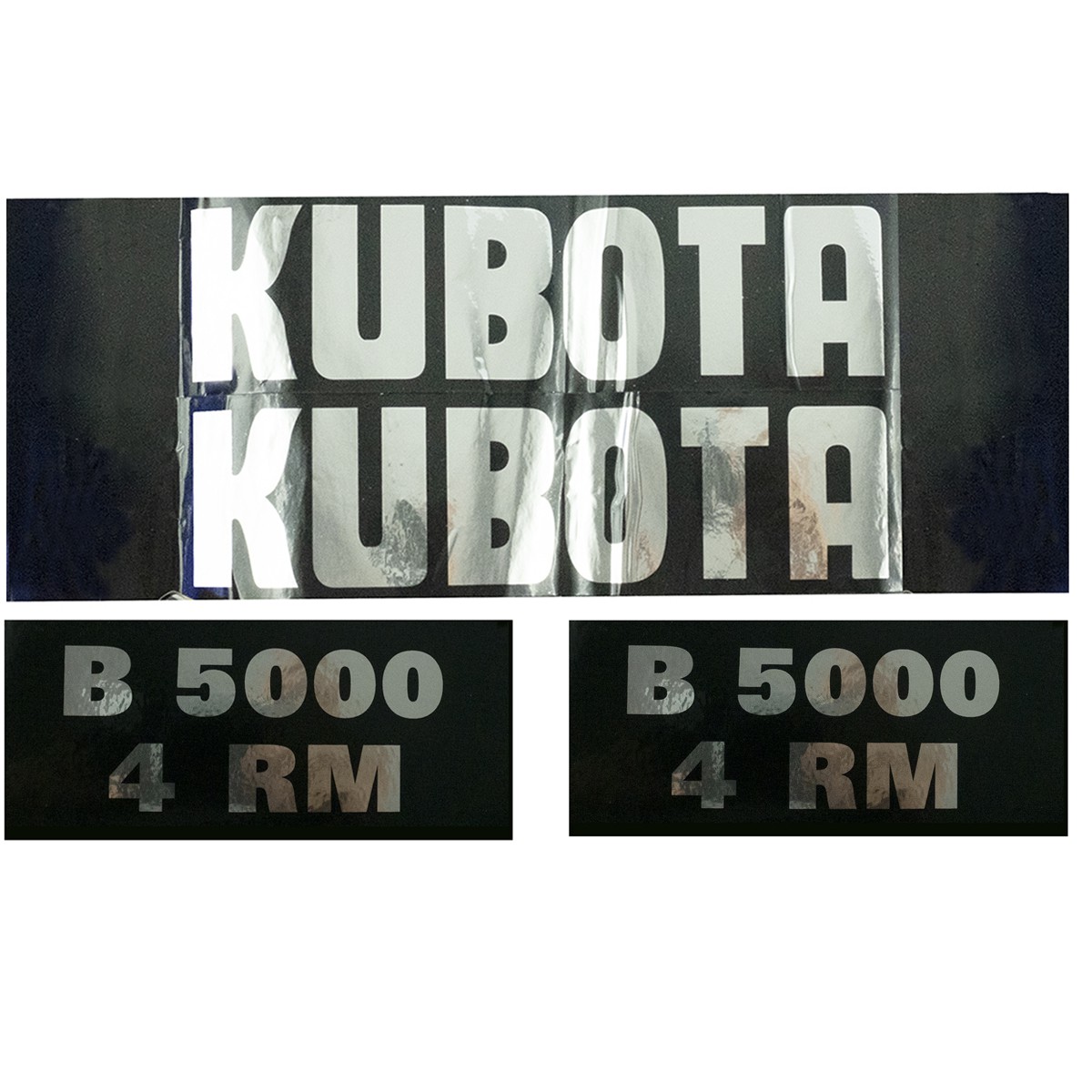 Autocollants Kubota B5000 4RM