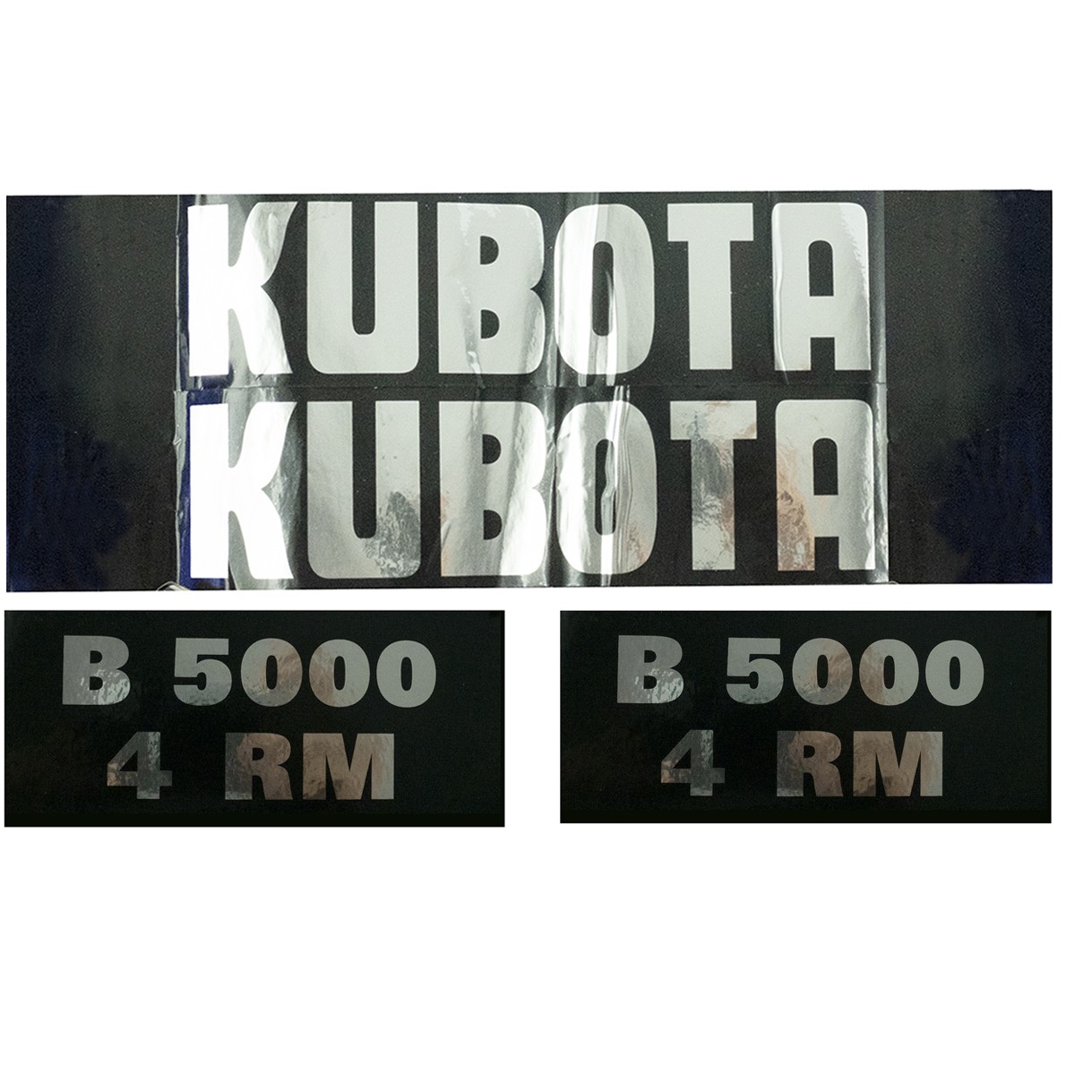 Kubota B5000 4RM stickers