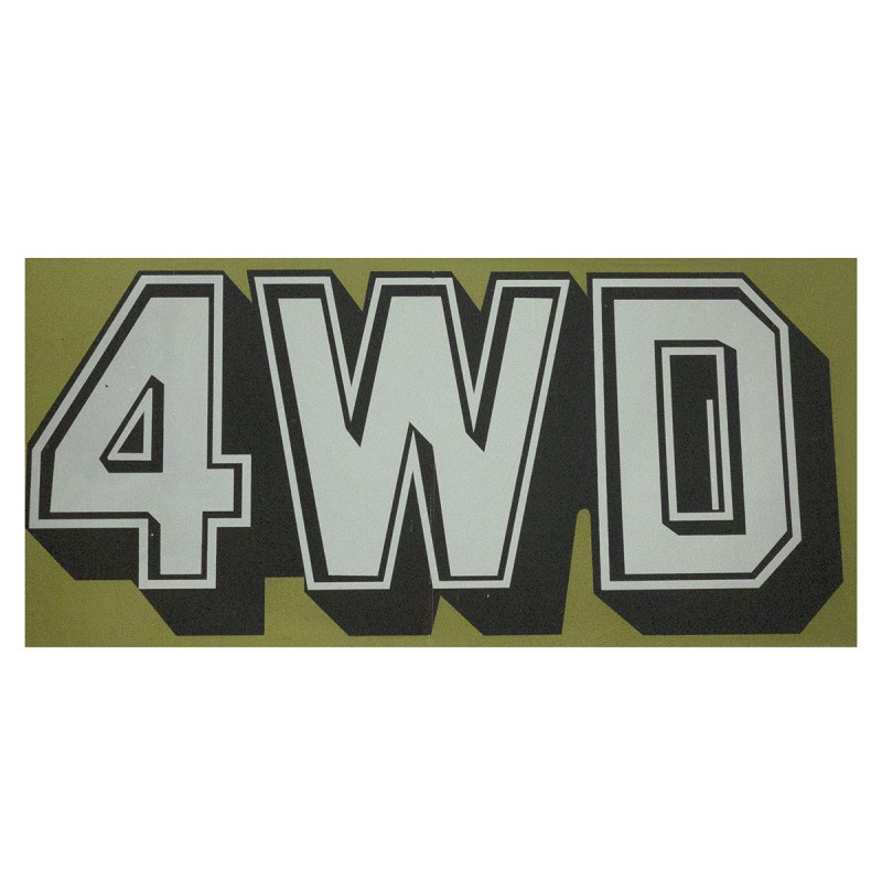 nálepky - Nálepky Kubota 4WD, Kubota B, Kubota B5000, B5001, B6000, B6001, B7000, B7001