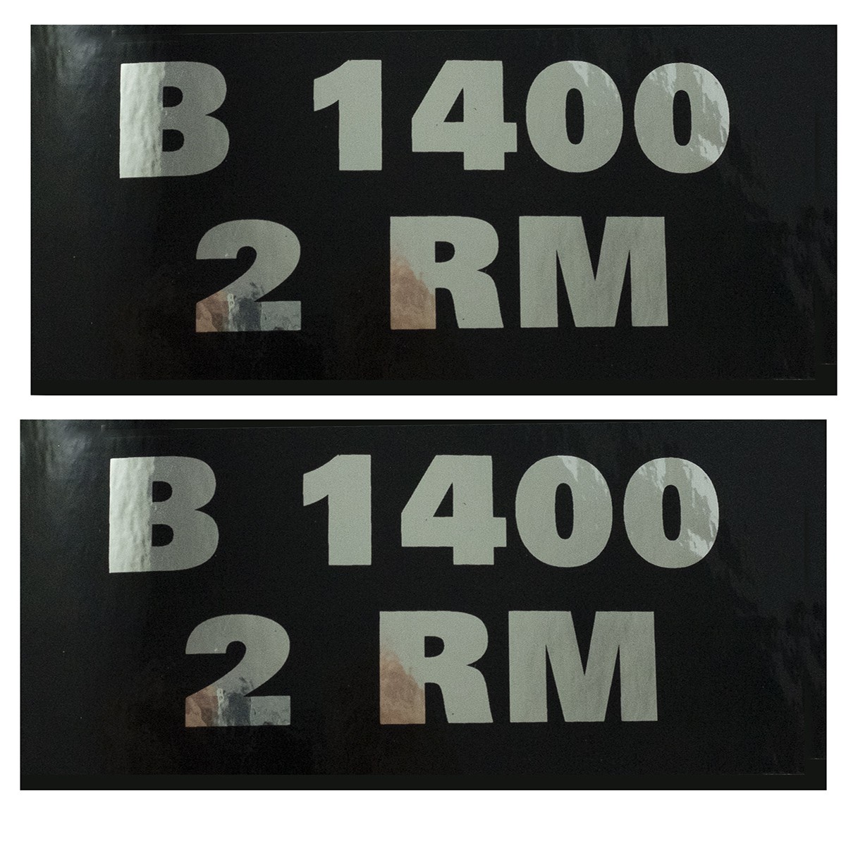 Kubota B1400 2RM stickers