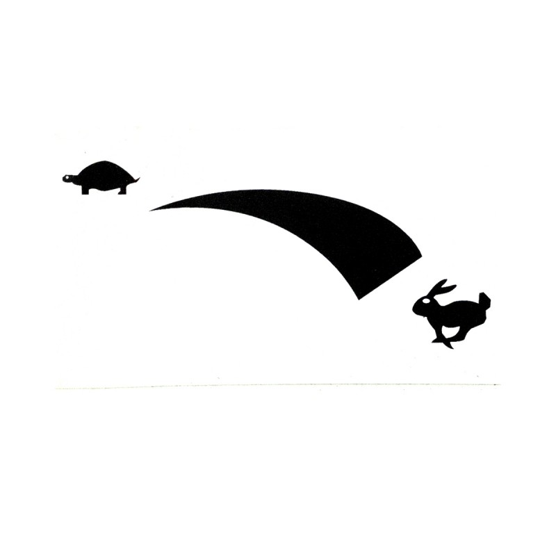 nálepky - Samolepka s grafickou páčkou plynu Kubota B, Iseki TX, Yanmar YM, Hinomoto a iné