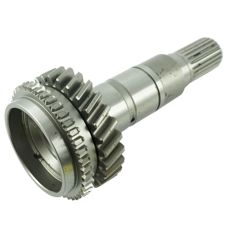 parts for ls - Shaft with double gear 42T, 26T, 22T gearbox / TRG281 / Ls Tractor 40031603