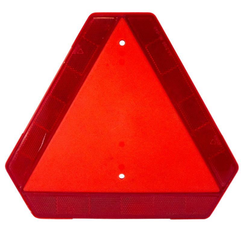 nuls - Triangle de présignalisation pour tracteur / 240 x 240 mm