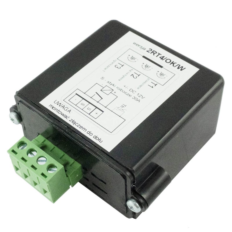 parts to tractors - Relay 2RT4 / OK / W, module +/- DC 12V, 30A, Yanmar F