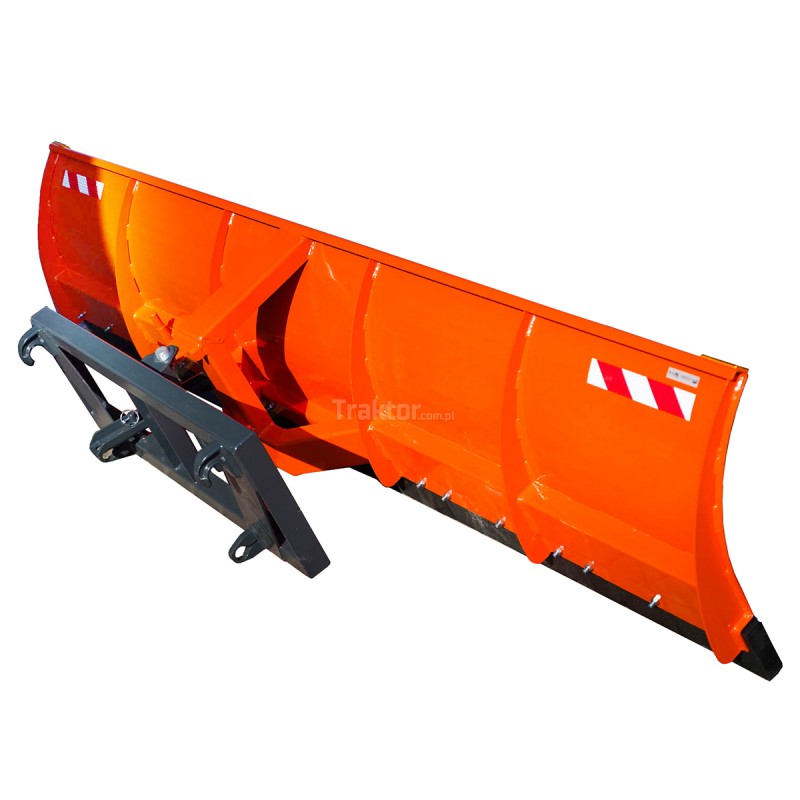 municipal machinery - Straight snow plow 200 cm, with Euro frame (TUR) 4FARMER