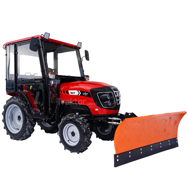 tractors - VST Fieldtrac 927D 4x4 - 24KM / CAB + hydraulic snow plow