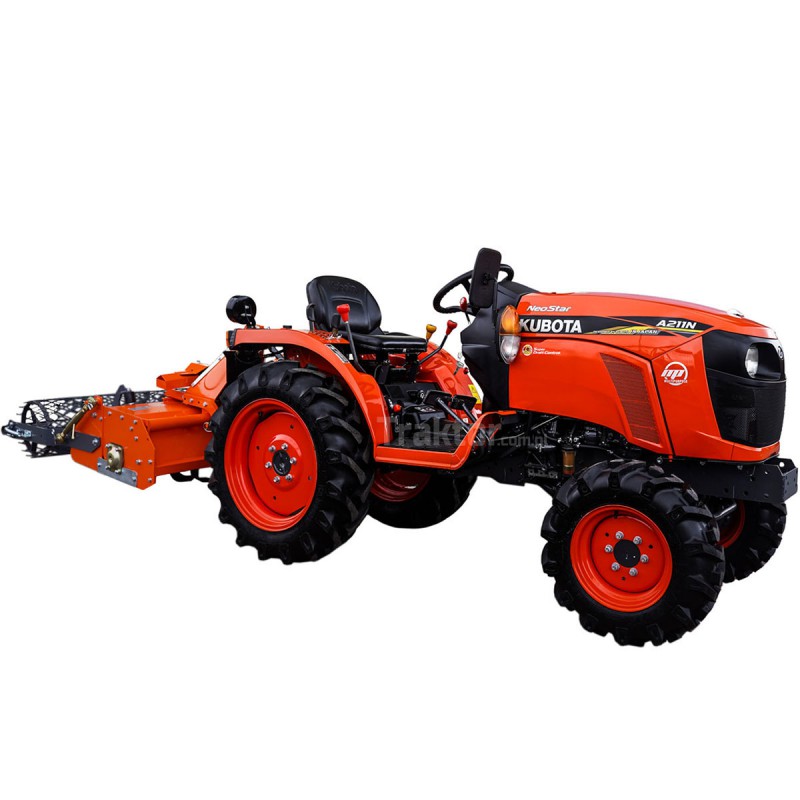 tractors - Kubota A211N Neo Star 4x4 - 21KM + SB 105 Geograss separation tiller
