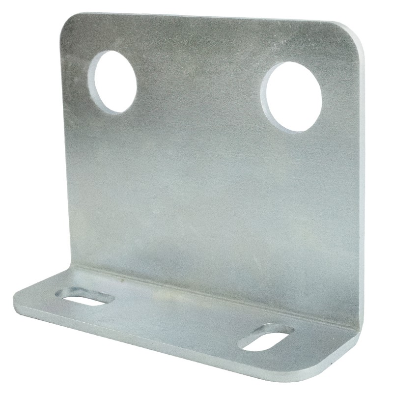 parts to tractors - Table for mounting hydraulic sockets 100 x 82 mm, HIGH for 2 sockets - M18 / M16