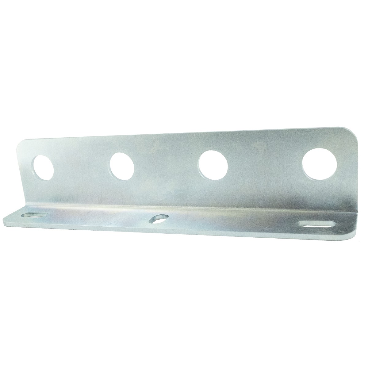 Plate for mounting hydraulic sockets 220 x 50 mm, LOW for 4 sockets - M18 / M16